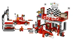 LEGO Ferrari Finish Line (8672)