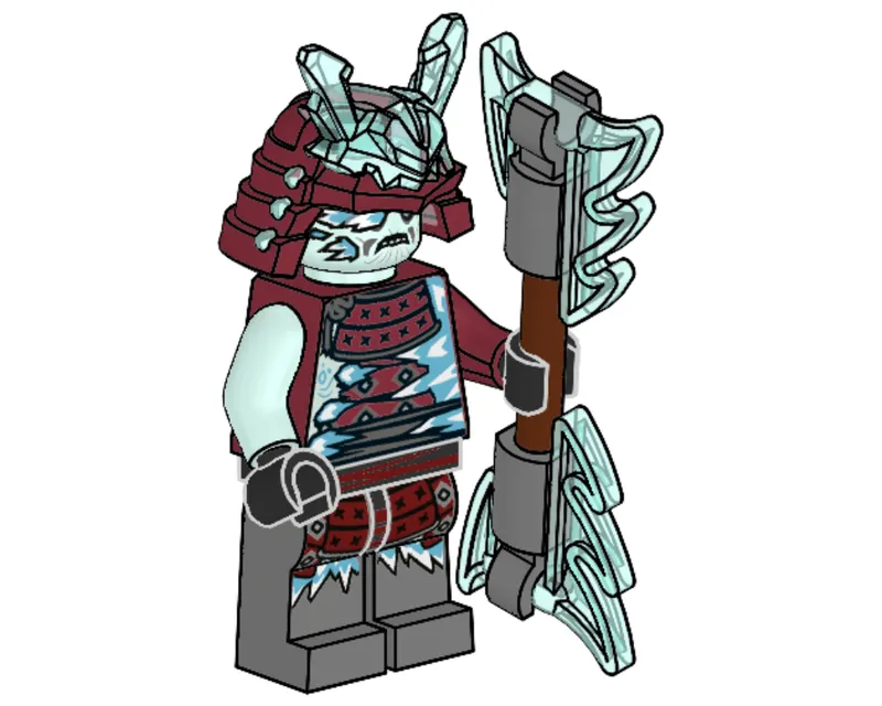Blizzard Samurai van LEGO – productfoto