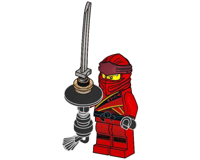 Kai von LEGO – Produktfoto