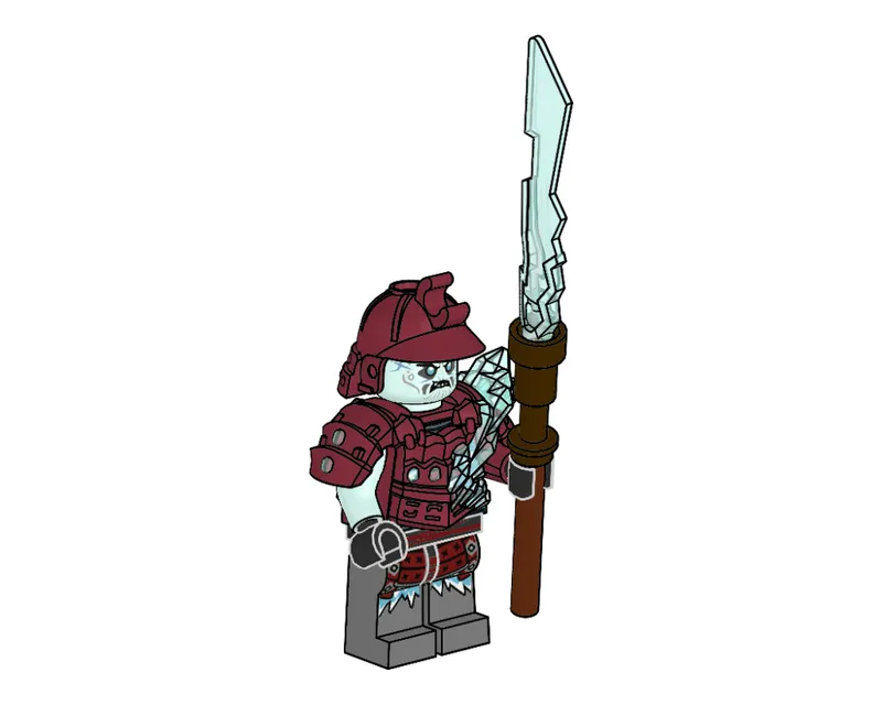 Blizzard Samurai van LEGO – productfoto