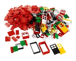 LEGO Doors Windows & Roof Tiles (9386)