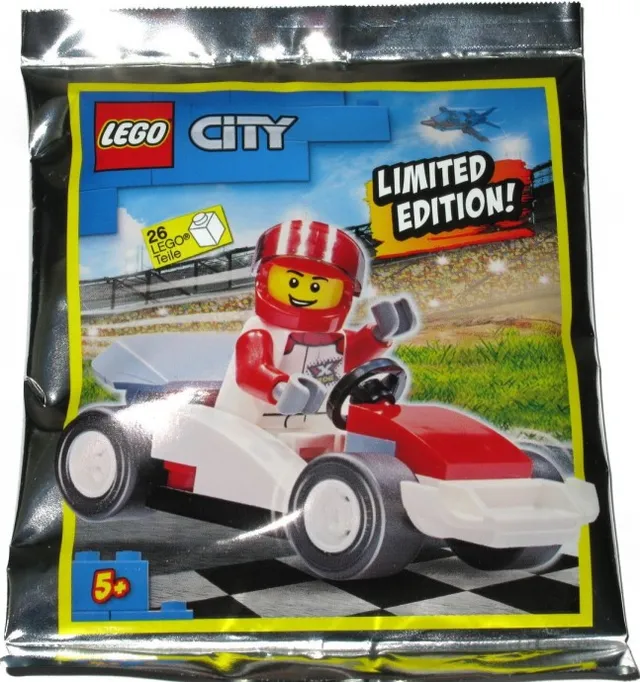 Go-Kart and Driver van LEGO – productfoto