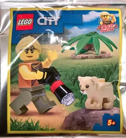 LEGO Jessica Sharpe and Lion Cub (952112)