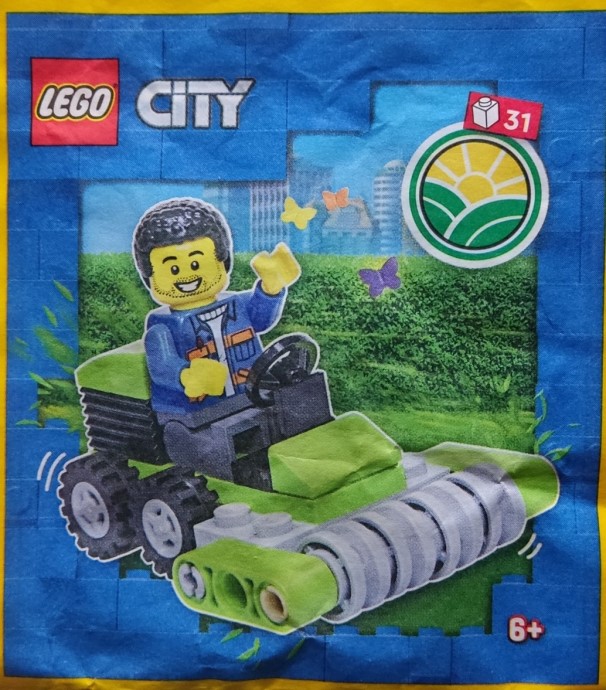 LEGO Worker with Lawnmower (952303)