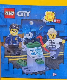 LEGO Policeman and Crook with ATM (952304)