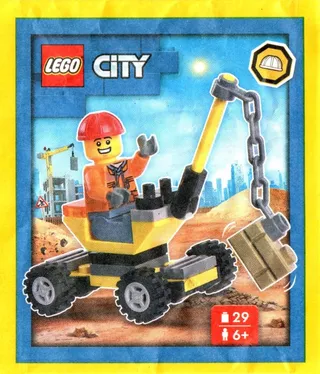 Builder with Crane von LEGO – Produktfoto