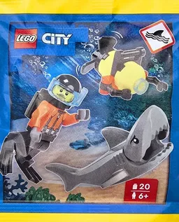 LEGO Diver with Robot and Shark (952503)