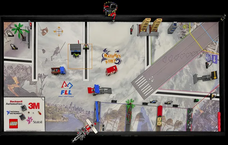 Nature's Fury Challenge Kit van LEGO – productfoto