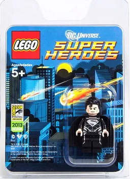 LEGO Black Suit Superman Minifigure (COMCON029)