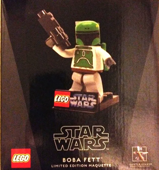 Boba Fett Maquette (Gentle Giant) van LEGO – productfoto