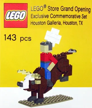 {Bull and Rider} by LEGO – product photo