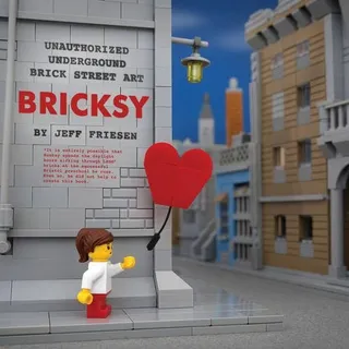 Bricksy: Unauthorized Underground Brick Street Art by LEGO – product photo