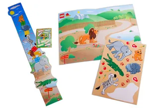DUPLO Height Chart with Zoo Sticker Set de LEGO – photo du produit