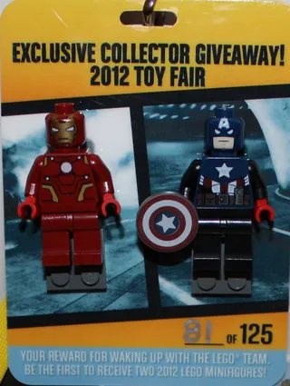 Iron Man & Captain America (2012 Collectors Preview) von LEGO – Produktfoto