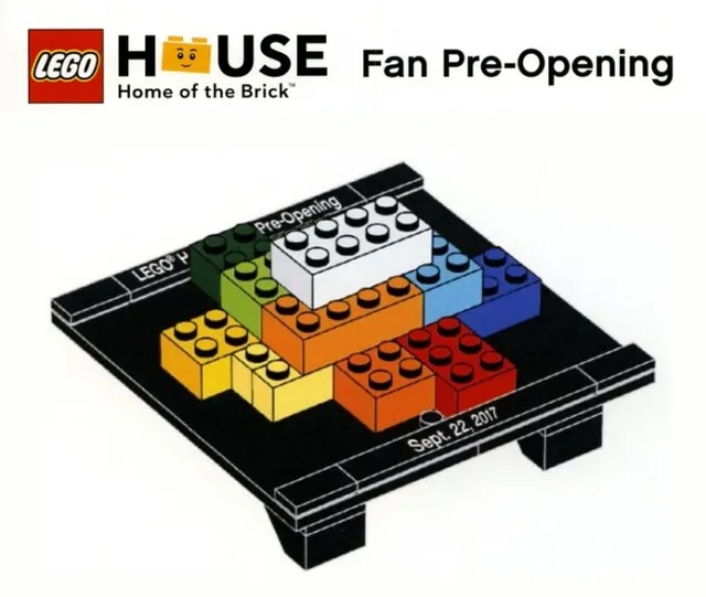 LEGO House Fan Pre-Opening set van LEGO – productfoto