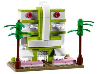 {Art Deco Hotel} van LEGO – productfoto