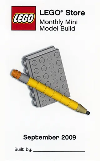 Book and Pencil von LEGO – Produktfoto