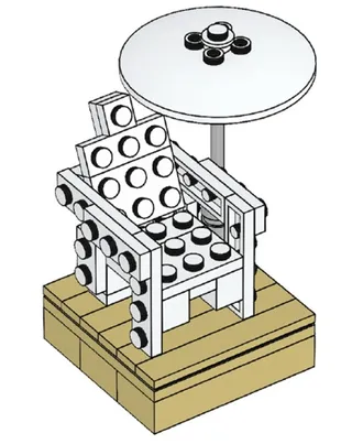Chair de LEGO – photo du produit