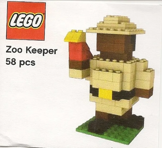 Zoo Keeper von LEGO – Produktfoto