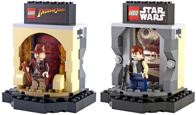 Han Solo / Indiana Jones Transformation van LEGO – productfoto