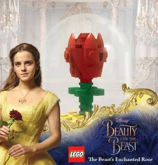 The Beast's Enchanted Rose von LEGO – Produktfoto