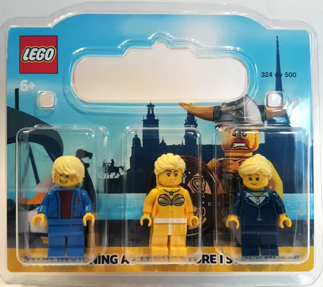 Stockholm minifigure collection van LEGO – productfoto