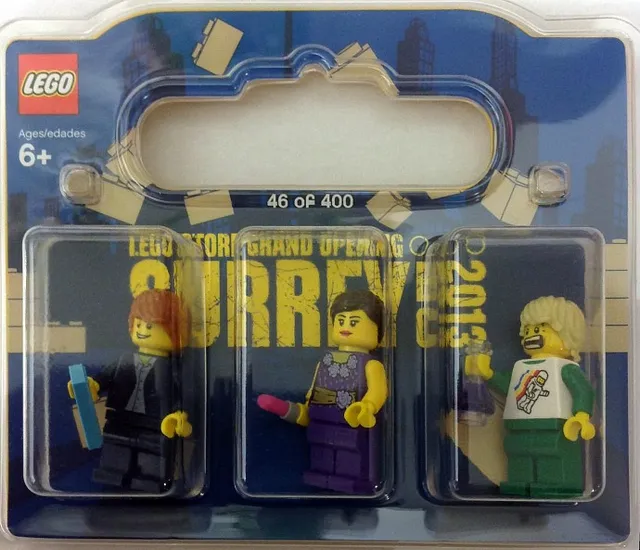 Surrey Exclusive Minifigure Pack von LEGO – Produktfoto