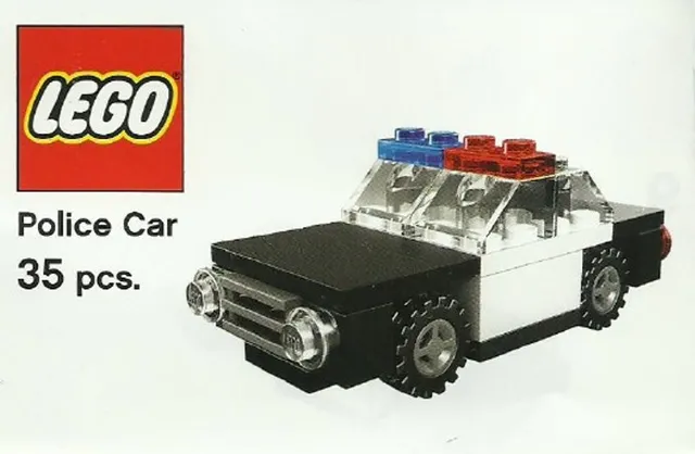 Police Car van LEGO – productfoto