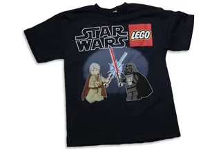 Star Wars Kenobi vs. Vader T-Shirt van LEGO – productfoto