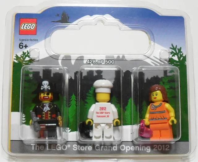 Vancouver, Canada Exclusive Minifigure Pack van LEGO – productfoto