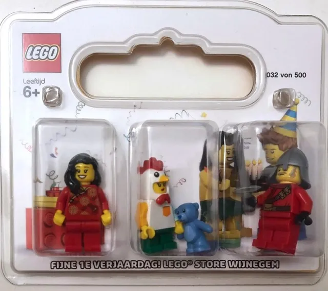 Wijnegem 1st Anniversary minifigure pack by LEGO – product photo